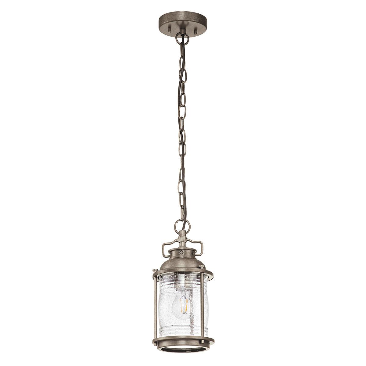 Elstead Lighting - KL-ASHLANDBAY8-S-BU - Kichler Outdoor Hanging from the Ashland Bay range. Ashland Bay 1 Light Small Chain Lantern Product Code = KL-ASHLANDBAY8-S-BU