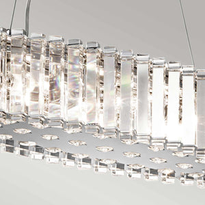 Elstead Lighting - KL-CRYSTAL-SKYE-ISLE - Kichler Chandelier from the Crystal Skye range. Crystal Skye 8 Light Island Chandelier Product Code = KL-CRYSTAL-SKYE-ISLE