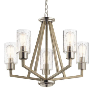 Elstead Lighting - KL-DERYN5-DAG - Kichler Chandelier from the Deryn range. Deryn 5 Light Chandelier Product Code = KL-DERYN5-DAG