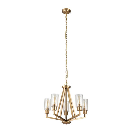 Elstead Lighting - KL-DERYN5-NBR - Kichler Chandelier from the Deryn range. Deryn 5 Light Chandelier Product Code = KL-DERYN5-NBR