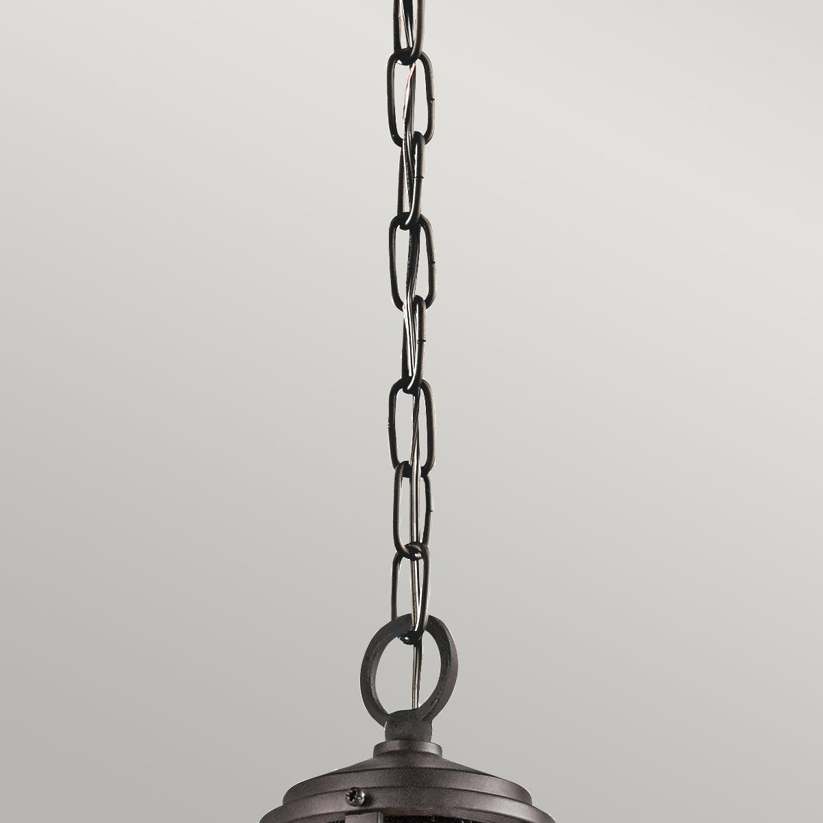 Elstead Lighting - KL-LYNDON8-S-AZ - Kichler Outdoor Hanging from the Lyndon range. Lyndon 1 Light Small Chain Lantern Product Code = KL-LYNDON8-S-AZ