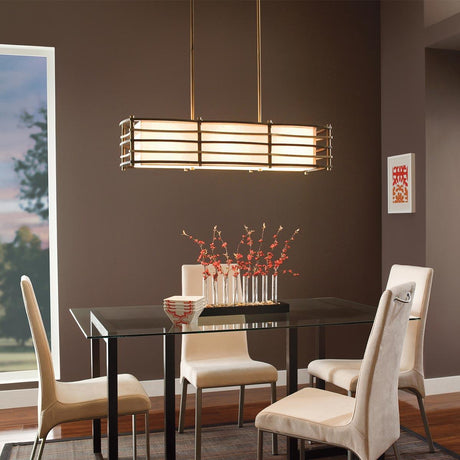 Elstead Lighting - KL-MOXIE-ISLE - Kichler Chandelier from the Moxie range. Moxie 3 Light Island Chandelier Product Code = KL-MOXIE-ISLE