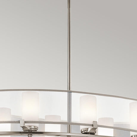 Elstead Lighting - KL-SALDANA8 - Kichler Chandelier from the Saldana range. Saldana 8 Light Oval Chandelier Product Code = KL-SALDANA8