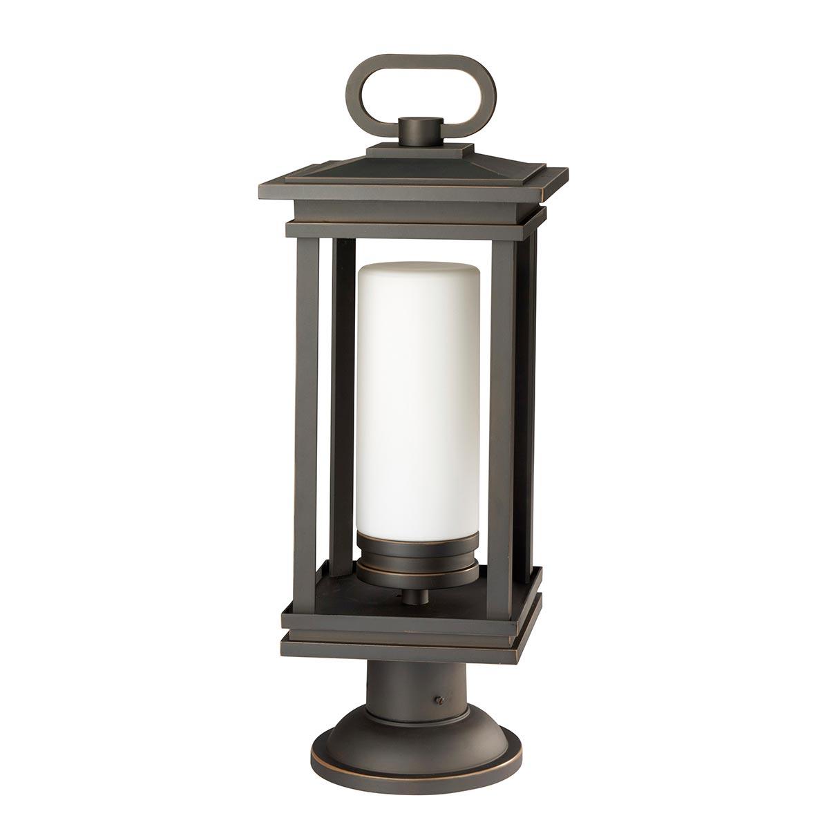 Elstead Lighting - KL-SOUTH-HOPE3-L - Kichler Pedestal Lantern from the South Hope range. South Hope 1 Light Large Pedestal Product Code = KL-SOUTH-HOPE3-L