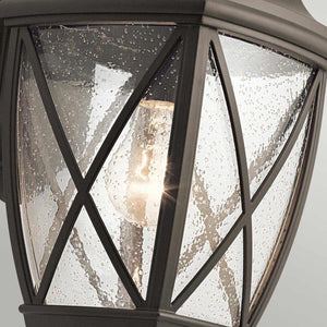 Elstead Lighting - KL-TANGIER2-M - Kichler Outdoor Wall Light from the Tangier range. Tangier 1 Light Medium Wall Lantern Product Code = KL-TANGIER2-M