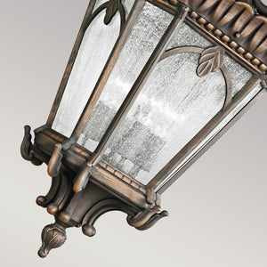 Elstead Lighting - KL-TOURNAI8G-XL - Kichler Outdoor Hanging from the Tournai range. Tournai 4 Light Grand Extra Large Chain Lantern Product Code = KL-TOURNAI8G-XL