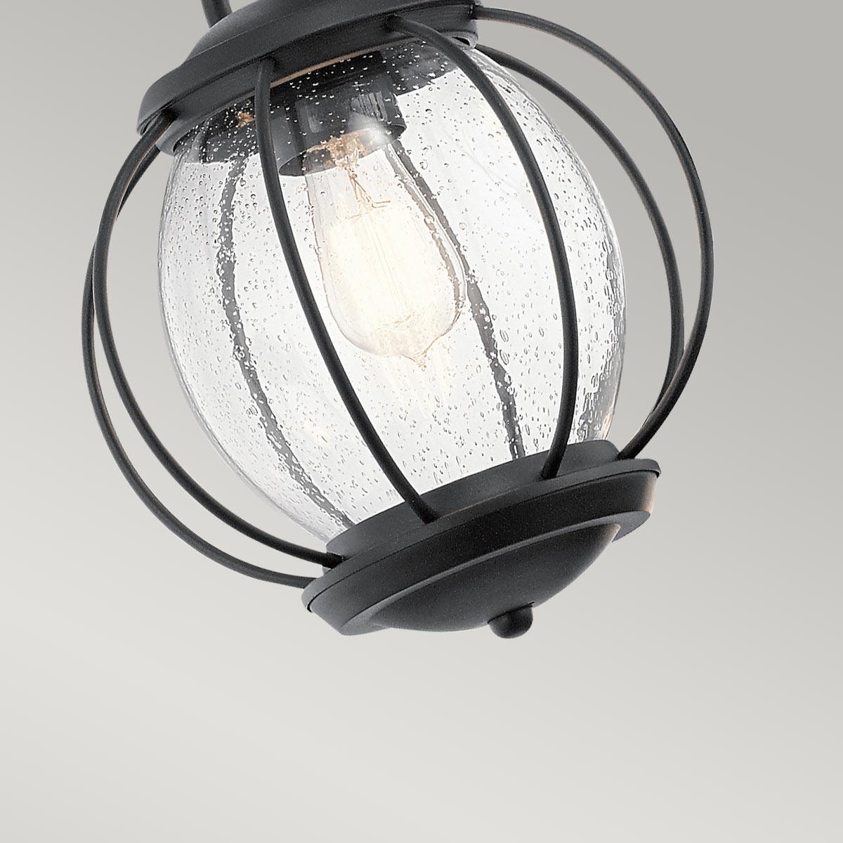 Elstead Lighting - KL-VANDALIA8-M - Kichler Outdoor Hanging from the Vandalia range. Vandalia 1 Light Medium Chain Lantern Product Code = KL-VANDALIA8-M