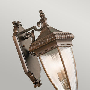 Elstead Lighting - KL-VENETIAN2-M - Kichler Outdoor Wall Light from the Venetian Rain range. Venetian Rain 2 Light Medium Wall Lantern Product Code = KL-VENETIAN2-M