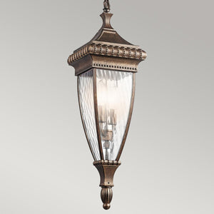 Elstead Lighting - KL-VENETIAN8-M - Kichler Outdoor Hanging from the Venetian Rain range. Venetian Rain 2 Light Chain Lantern Product Code = KL-VENETIAN8-M