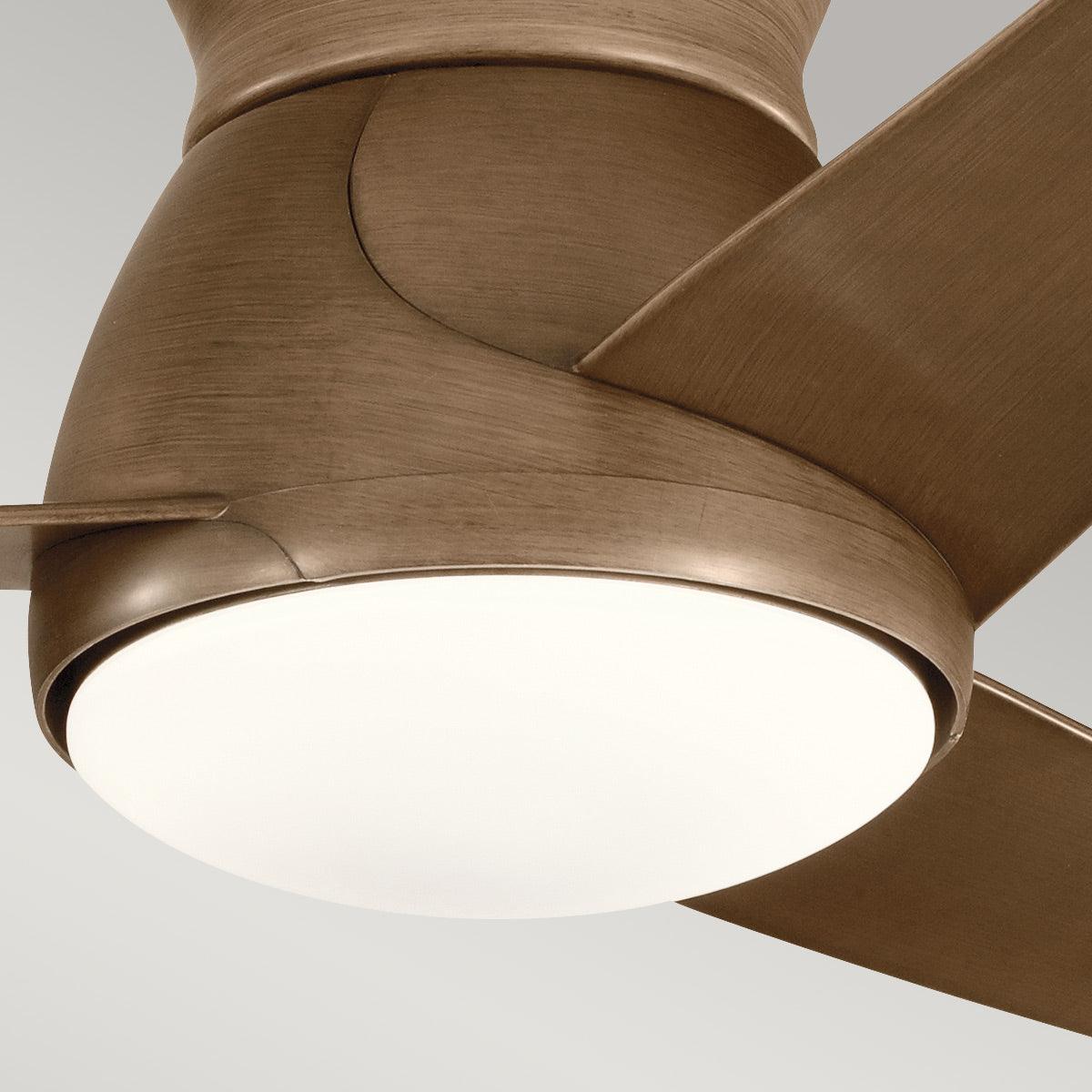 Elstead Lighting - KLF-ERIS-60-WN - Kichler Ceiling Fan Eris - 60in / 152cm Fan - Walnut part Number = KLF-ERIS-60-WN