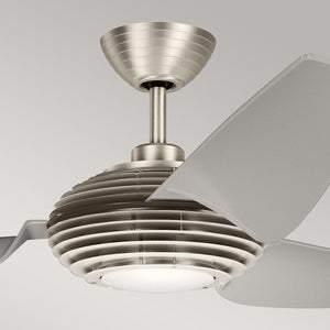 Elstead Lighting - KLF-VOYA-60-BS - Ceiling Fans