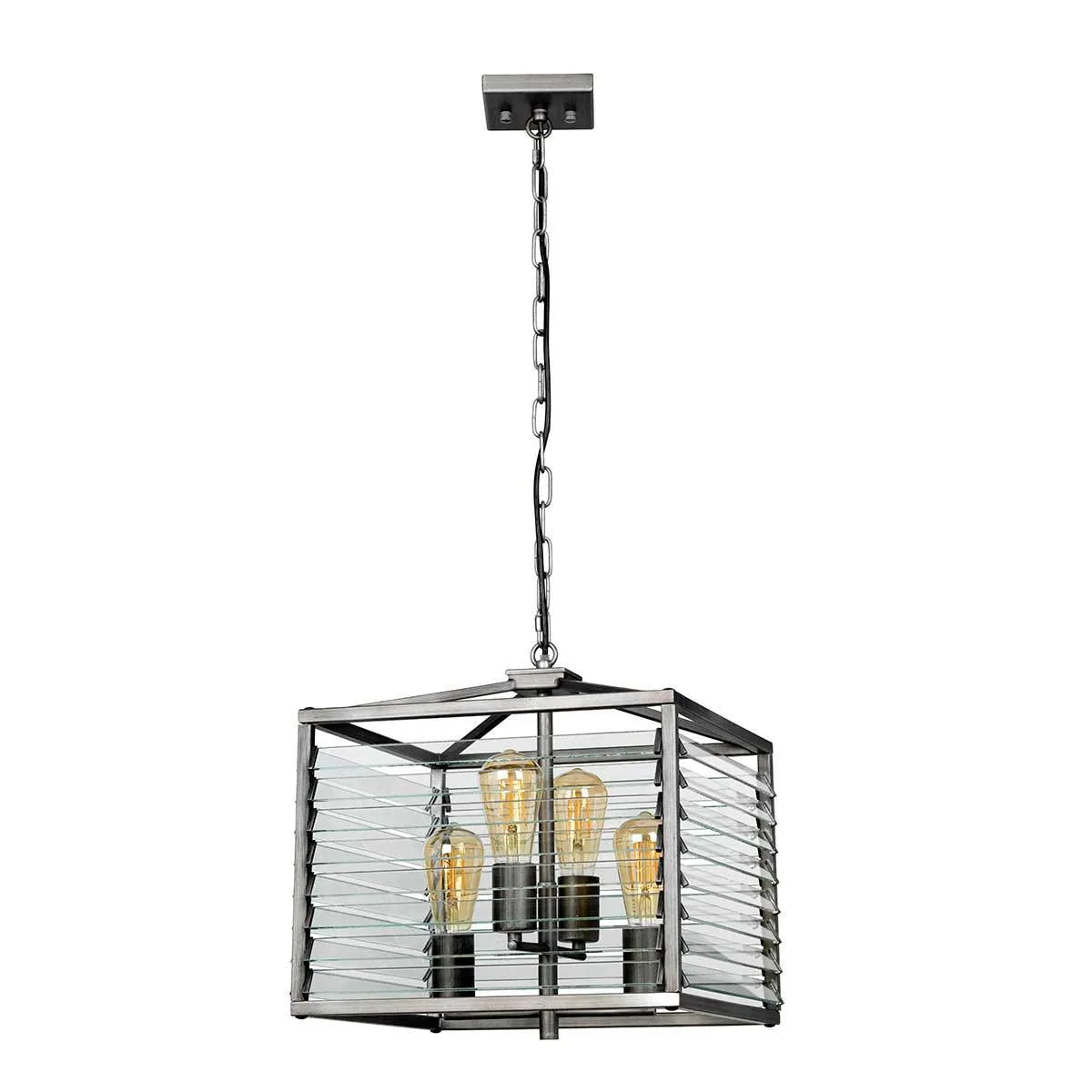 Elstead Lighting - LOUVRE-4P - Pendant