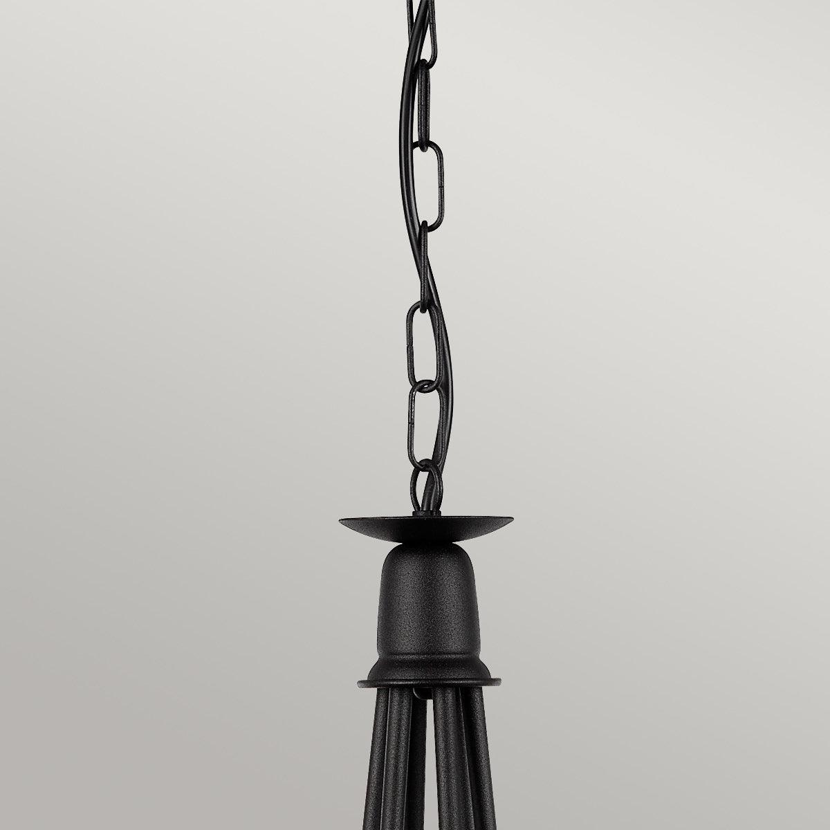 Elstead Lighting - MN6-BLACK - Elstead Lighting Chandelier from the Minster range. Minster 6 Light Chandelier Product Code = MN6-BLACK