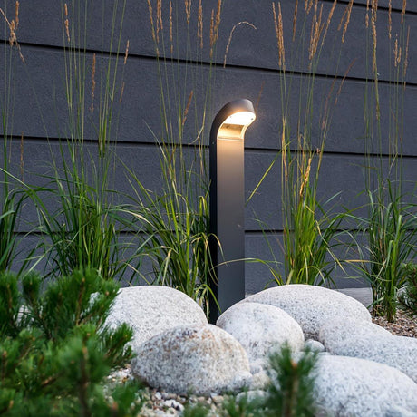 Elstead Lighting - MOLDE-GRA - Norlys Bollard from the Molde range. Molde LED Bollard Product Code = MOLDE-GRA