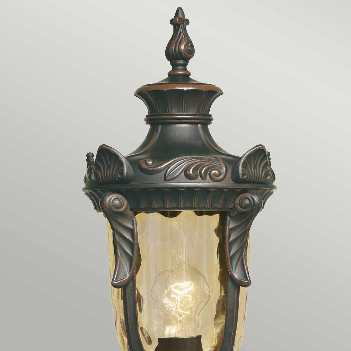 Elstead Lighting - PH3-M-OB - Pedestal Lantern