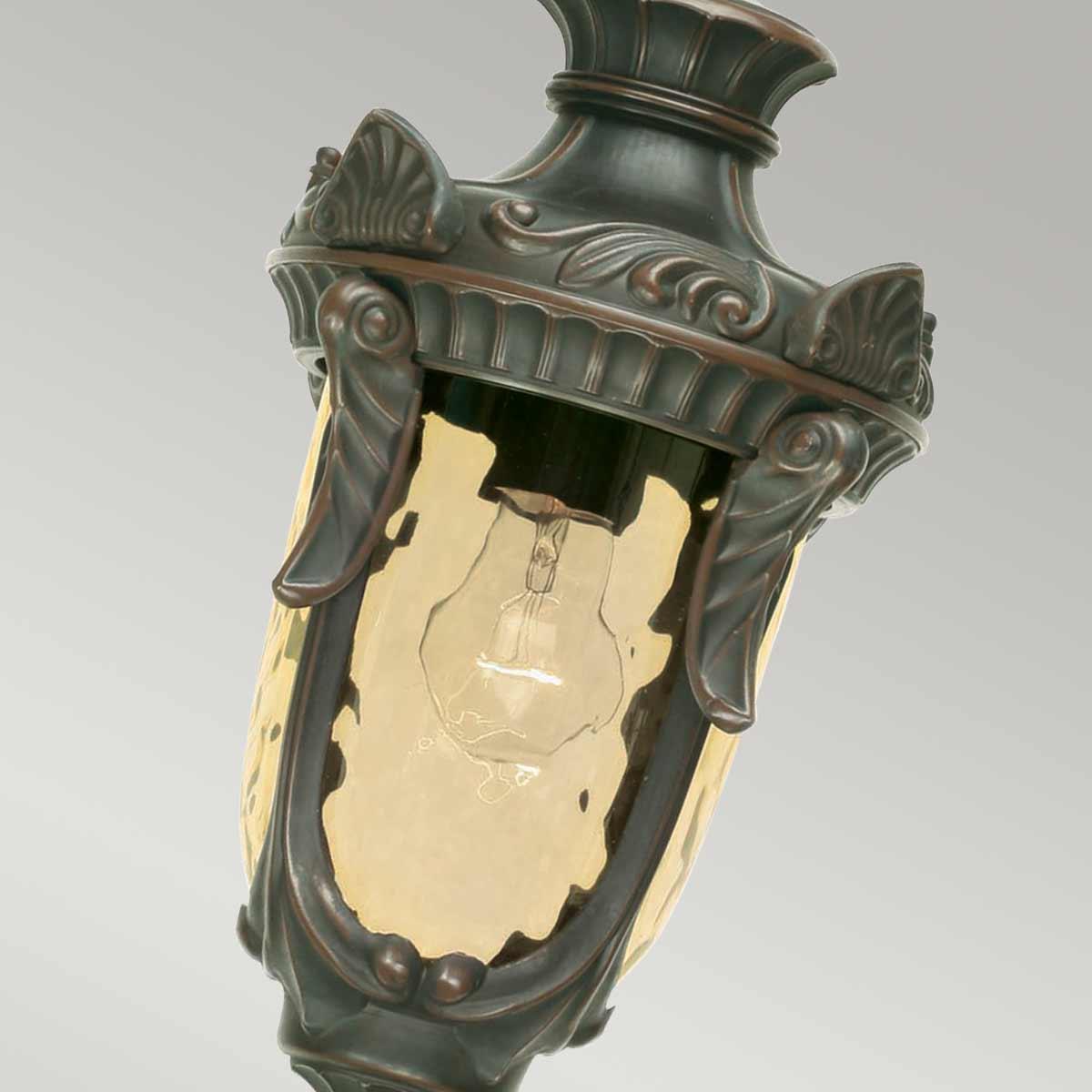 Elstead Lighting - PH8-M-OB - Elstead Lighting Outdoor Hanging from the Philadelphia range. Philadelphia 1 Light Medium Chain Lantern Product Code = PH8-M-OB