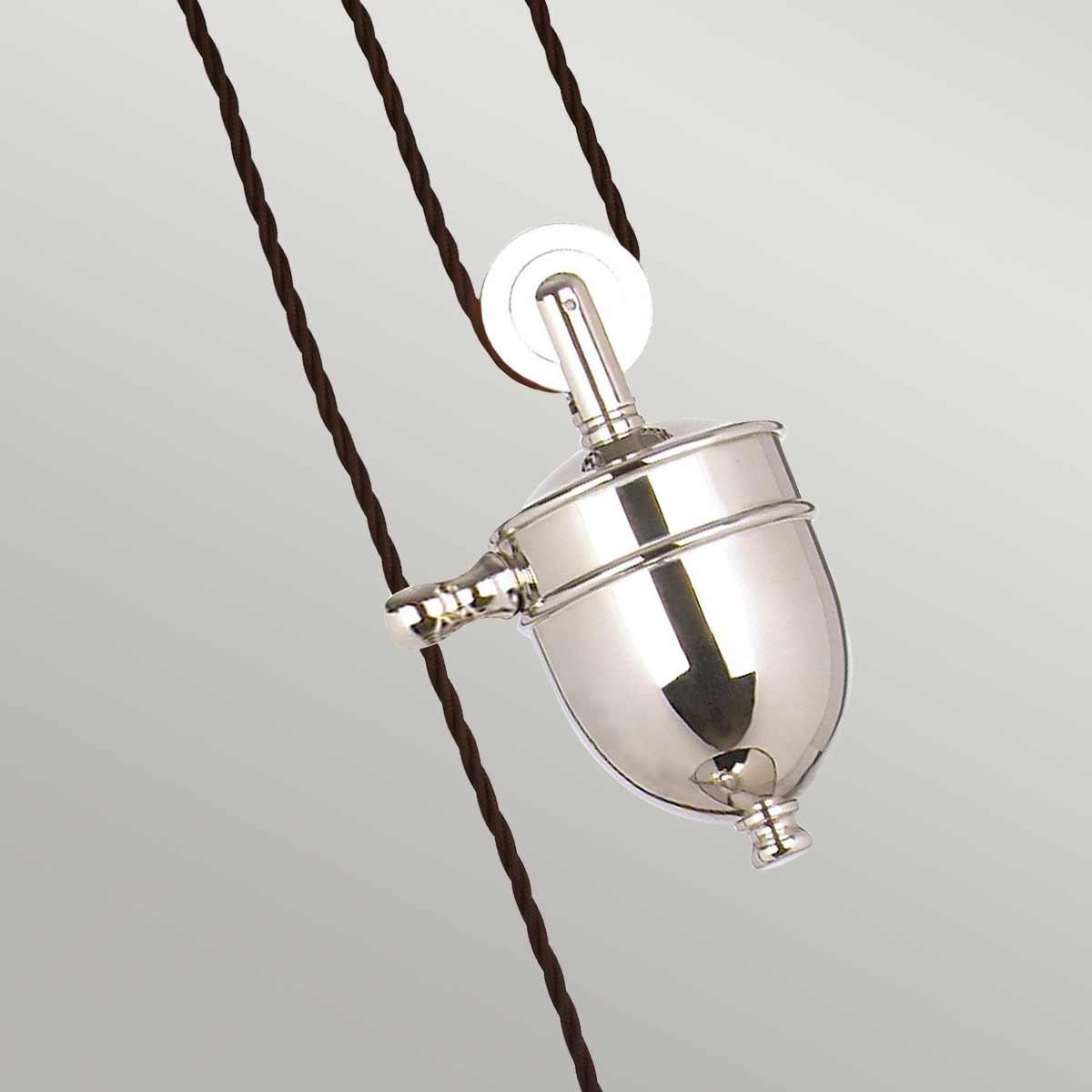 Elstead Lighting - PV-P-PN - Elstead Lighting Pendant from the Provence range. Provence 1 Light Rise and Fall Pendant Product Code = PV-P-PN