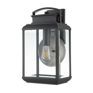 Elstead Lighting - QZ-BYRON-L-GR - Quoizel Outdoor Wall Light from the Byron range. Byron 1 Light Large Wall Lantern Product Code = QZ-BYRON-L-GR