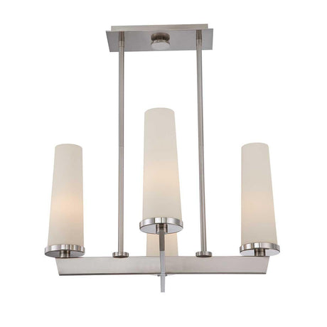 Elstead Lighting - QZ-CHELSEA-LOFT4 - Quoizel Chandelier from the Chelsea Loft range. Chelsea Loft 4 Light Chandelier Product Code = QZ-CHELSEA-LOFT4