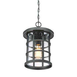 Elstead Lighting - QZ-CRUSADE8-BLK - Outdoor Hanging