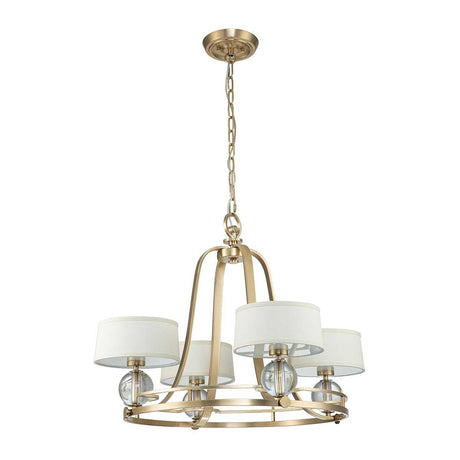 Elstead Lighting - QZ-GOTHAM4-BB - Quoizel Chandelier from the Gotham range. Gotham 4 Light Chandelier Product Code = QZ-GOTHAM4-BB