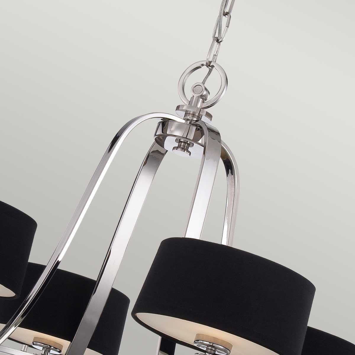 Elstead Lighting - QZ-GOTHAM4 - Quoizel Chandelier from the Gotham range. Gotham 4 Light Chandelier Product Code = QZ-GOTHAM4