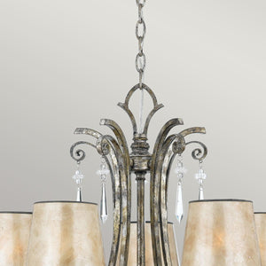 Elstead Lighting - QZ-KENDRA5 - Quoizel Chandelier from the Kendra range. Kendra 5 Light Chandelier Product Code = QZ-KENDRA5