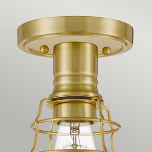 Elstead Lighting - QZ-MIXON-SF-BB - Ceiling Semi-Flush