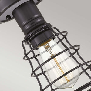 Elstead Lighting - QZ-MIXON-SF-PN - Ceiling Semi-Flush