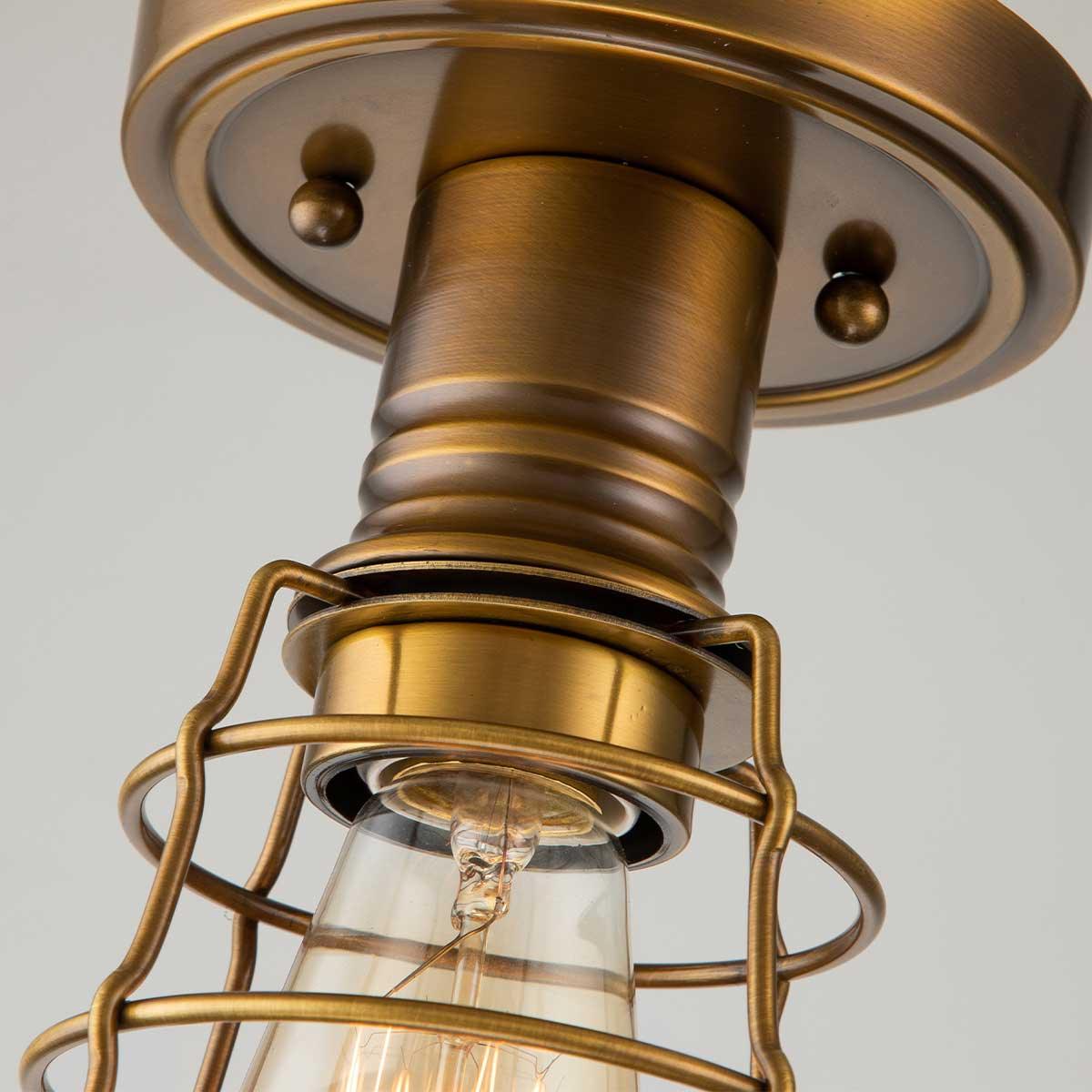 Elstead Lighting - QZ-MIXON-SF-WS - Ceiling Semi-Flush