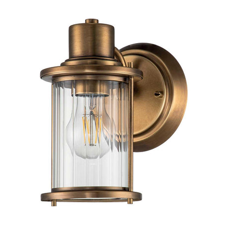 Elstead Lighting - QZ-RIGGS1-BATH-WS - Quoizel Wall Light from the Riggs range. Riggs 1 Light Wall Light Product Code = QZ-RIGGS1-BATH-WS