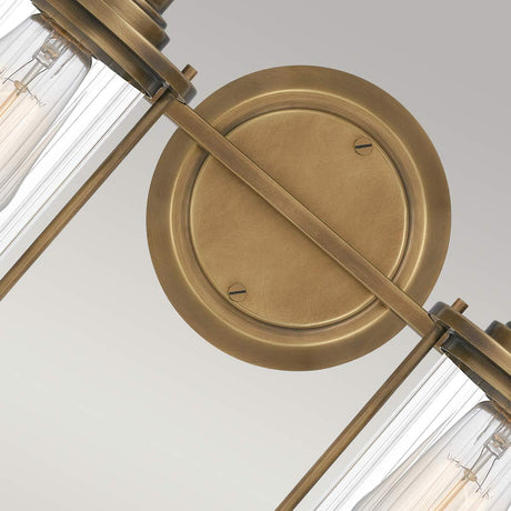 Elstead Lighting - QZ-RIGGS2-BATH-WS - Quoizel Wall Light from the Riggs range. Riggs 2 Light Wall Light Product Code = QZ-RIGGS2-BATH-WS