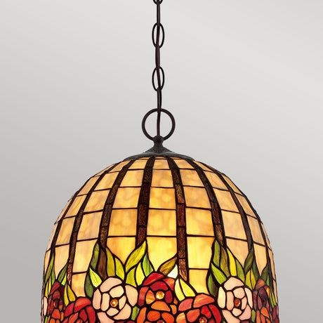 Elstead Lighting - QZ-ROSECLIFFE-P - Quoizel Pendant from the Rosecliffe range. Rosecliffe 3 Light Pendant Product Code = QZ-ROSECLIFFE-P