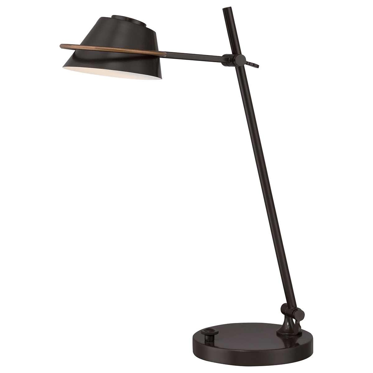 Elstead Lighting - QZ-SPENCER-TL-WT - Quoizel Table Lamp from the Spencer range. Spencer LED Table Lamp in Western Bronze Product Code = QZ-SPENCER-TL-WT