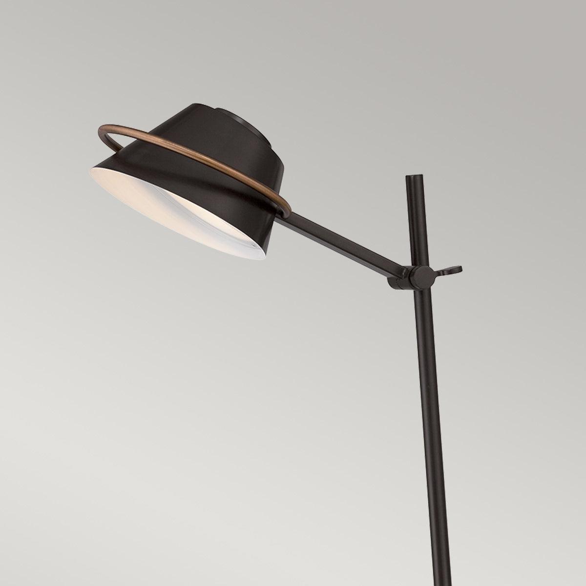 Elstead Lighting - QZ-SPENCER-TL-WT - Quoizel Table Lamp from the Spencer range. Spencer LED Table Lamp in Western Bronze Product Code = QZ-SPENCER-TL-WT