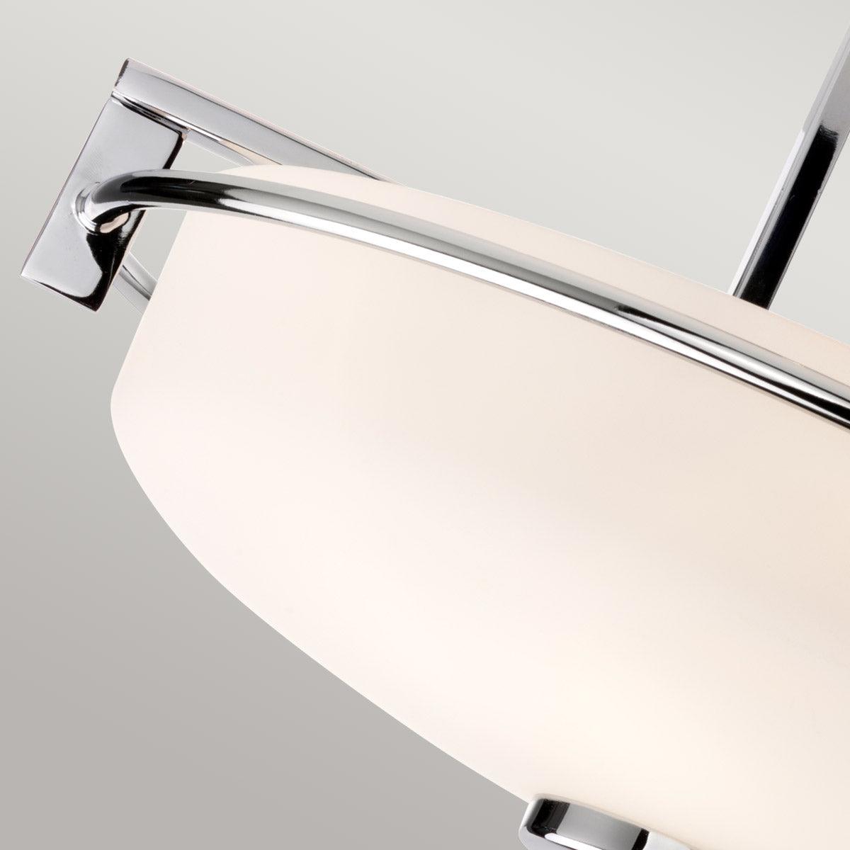 Elstead Lighting - QZ-TAYLOR-SFBATH - Quoizel Ceiling Semi-Flush from the Taylor range. Taylor 3 Light Semi-Flush Light Product Code = QZ-TAYLOR-SFBATH