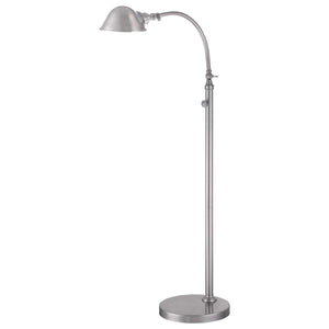 Elstead Lighting - QZ-THOMPSON-FLBN - Quoizel Floor Lamp from the Thompson range. Thompson LED Floor Lamp in Brushed Nickel Product Code = QZ-THOMPSON-FLBN