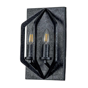 Elstead Lighting - QZ-VANGUARD2-OK - Quoizel Wall Light from the Vanguard range. Vanguard 2 Light Wall Light Product Code = QZ-VANGUARD2-OK