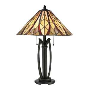 Elstead Lighting - QZ-VICTORY-TL - Quoizel Table Lamp from the Victory range. 2 Light Victory Table Lamp Product Code = QZ-VICTORY-TL