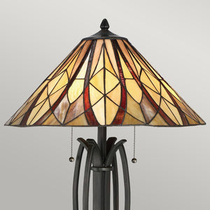 Elstead Lighting - QZ-VICTORY-TL - Quoizel Table Lamp from the Victory range. 2 Light Victory Table Lamp Product Code = QZ-VICTORY-TL