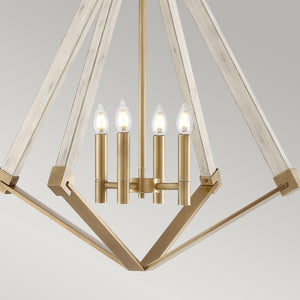 Elstead Lighting - QZ-VIEW-POINT-L - Quoizel Chandelier from the View Point range. View Point 4 Light Chandelier Product Code = QZ-VIEW-POINT-L