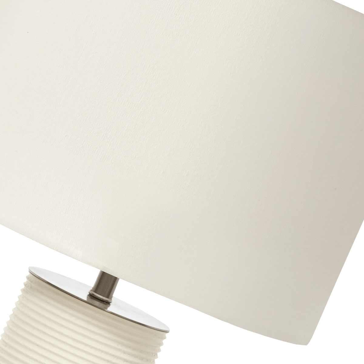 Elstead Lighting - RIPPLE-TL-WHT - Elstead Lighting Table Lamp from the Ripple range. Ripple 1 Light Table Lamp - White Product Code = RIPPLE-TL-WHT