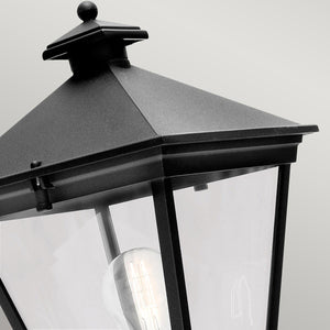 Elstead Lighting - T1-BLACK - Norlys Outdoor Wall Light from the Turin range. Turin 1 Light Up Wall Lantern - Black Product Code = T1-BLACK