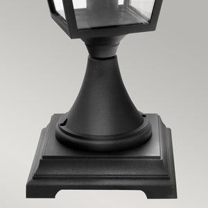 Elstead Lighting - T3-BLACK - Pedestal Lantern