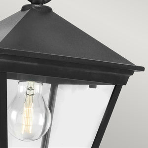 Elstead Lighting - T8-BLACK - Norlys Outdoor Hanging from the Turin range. Turin 1 Light Chain Lantern - Black Product Code = T8-BLACK