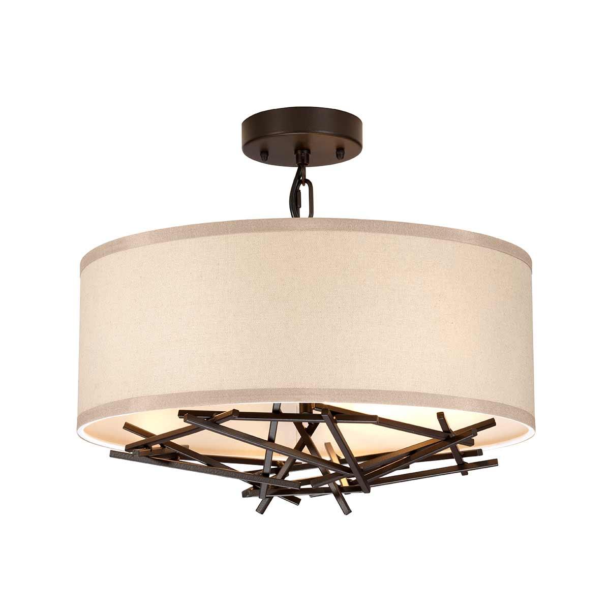 Elstead Lighting - TAIKO-3P - Elstead Lighting Pendant from the Taiko range. Taiko 3 Light Pendant Product Code = TAIKO-3P