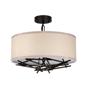 Elstead Lighting - TAIKO-3P - Elstead Lighting Pendant from the Taiko range. Taiko 3 Light Pendant Product Code = TAIKO-3P