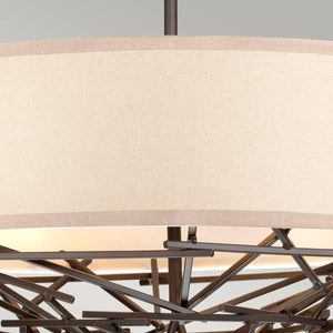 Elstead Lighting - TAIKO-4P - Elstead Lighting Pendant from the Taiko range. Taiko 4 Light Pendant Product Code = TAIKO-4P