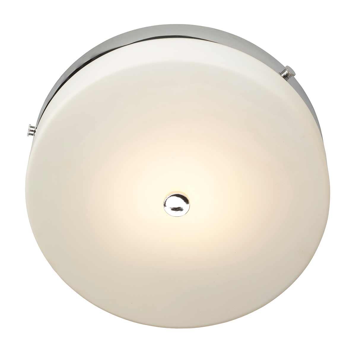 Elstead Lighting - TAMAR-F-L-PC - Elstead Lighting Ceiling Flush from the Tamar range. Tamar 1 Light Large Flush Product Code = TAMAR-F-L-PC