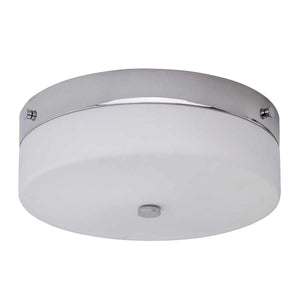 Elstead Lighting - TAMAR-F-L-PC - Elstead Lighting Ceiling Flush from the Tamar range. Tamar 1 Light Large Flush Product Code = TAMAR-F-L-PC